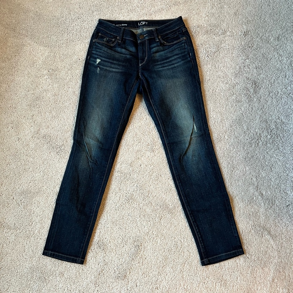 NWOT LOFT Curvy Skinny Jeans, 2P